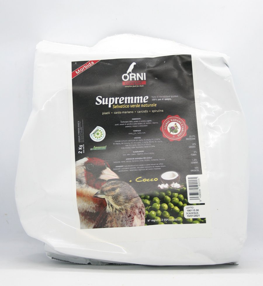 ORNI COMPLET SUPREMME SILVESTRE VERD NATURALE 2KG