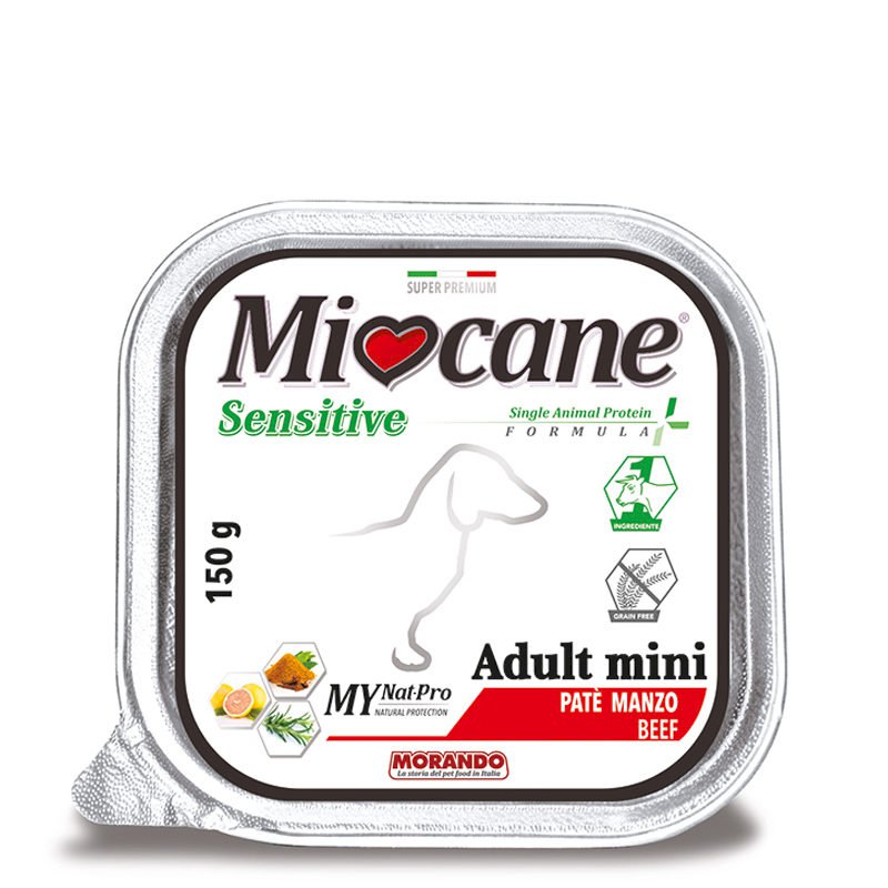 MIO CANE PATÉ MANZO 150 GR 
