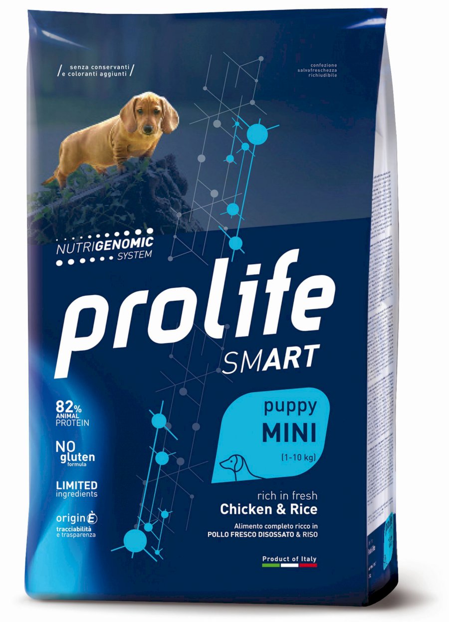 PROLIFE SMART PUPPY MINI POLLO E RISO 0.600 KG 