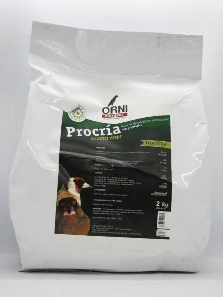 PROCRIA SILVESTRE MORBIDO VERDE 2 KG