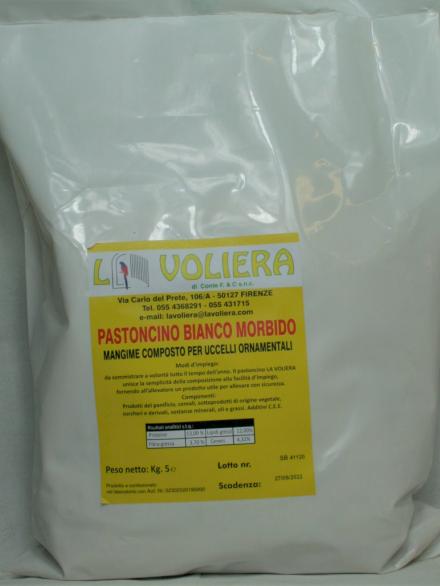 PASTONE ALLEVAMENTO BIANCO MORBIDO 5 KG