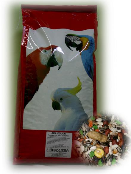 MISCELA PAPPAGALLI CON FRUTTA 15 KG 