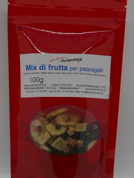 MIX FRUTTA PAPPAGALLI HUNGENBERG  100 G