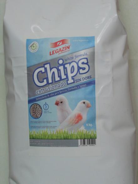 LEGAZIN CHIPS ESTRUSO FORMULA WHITE 4KG