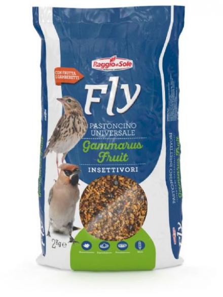 GAMMARUS FRUIT 2 KG â€“ FLY INSECTIVOROUS RAGGIO DI SOLE