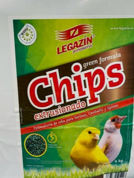 CHIPS ESTRUSIONATO VERDI 4 KG 