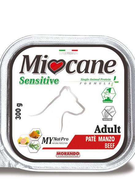 MIO CANE PATÉ MANZO MONOPROTEICA 300 GR