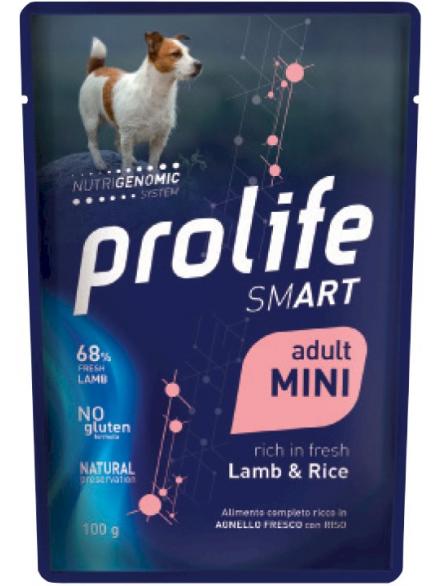 SMART ADULT AGNELLO E RISO MINI 100 GR 