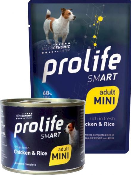 PROLIFE SMART ADULTI POLLO E RISO MINI 100 GR 