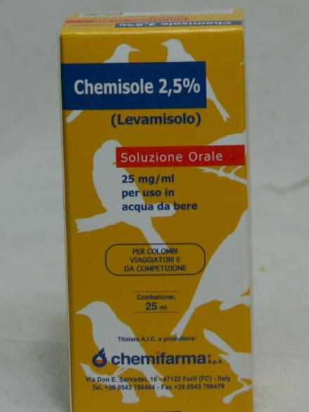 CHEMISOLE 2,5 % 25ML